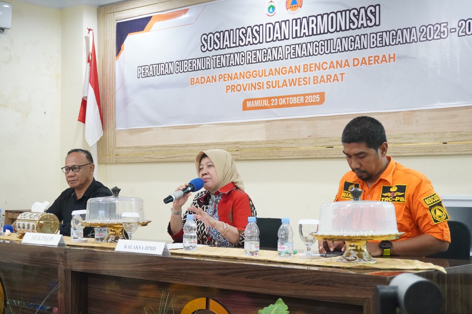 Perkuat Sinergi Penanggulangan Bencana melalui Sosialisasi dan Harmonisasi Pergub RPB 2025–2029