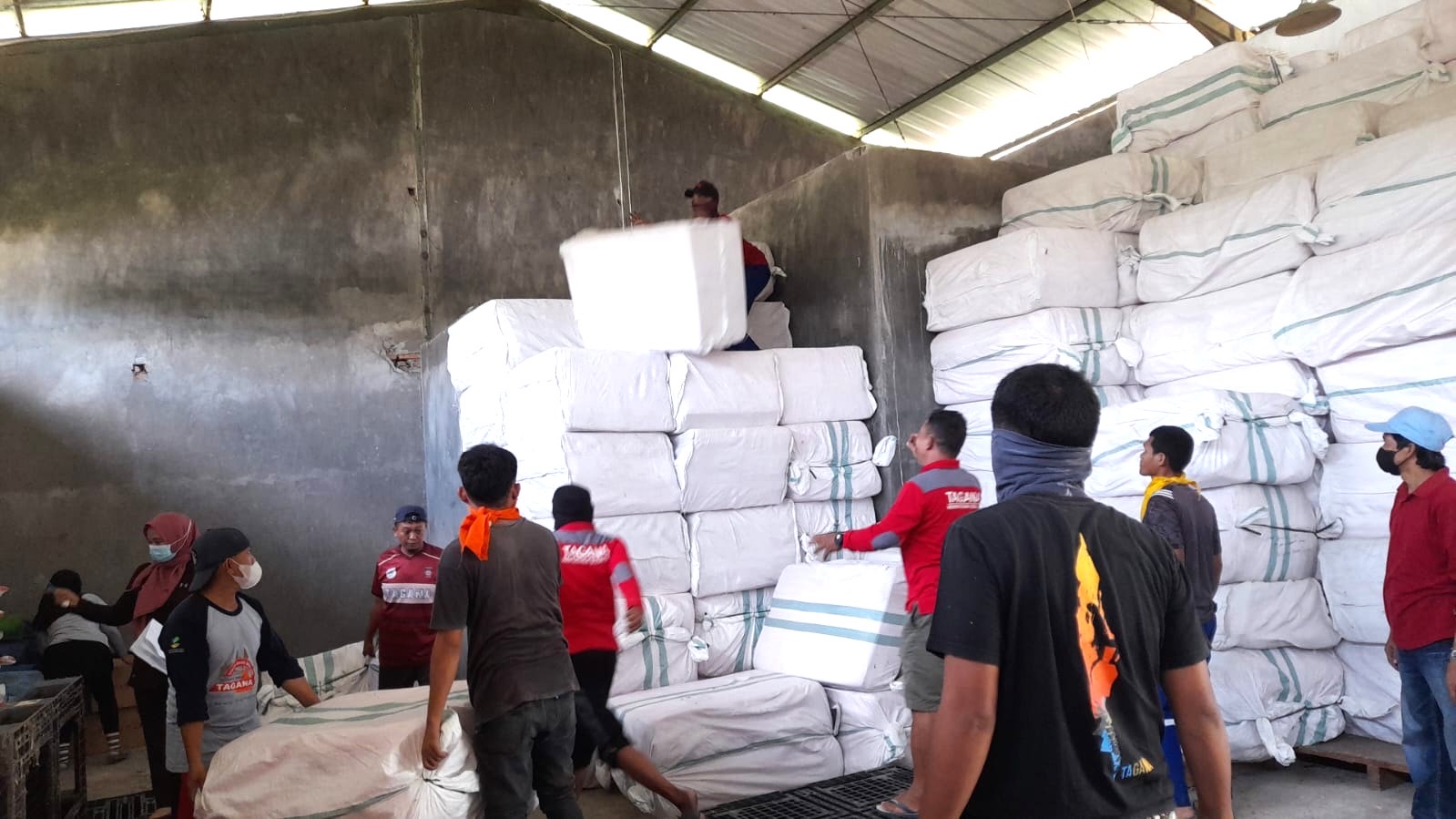 Dinsos Sulbar Opname Fisik Logistik Bencana