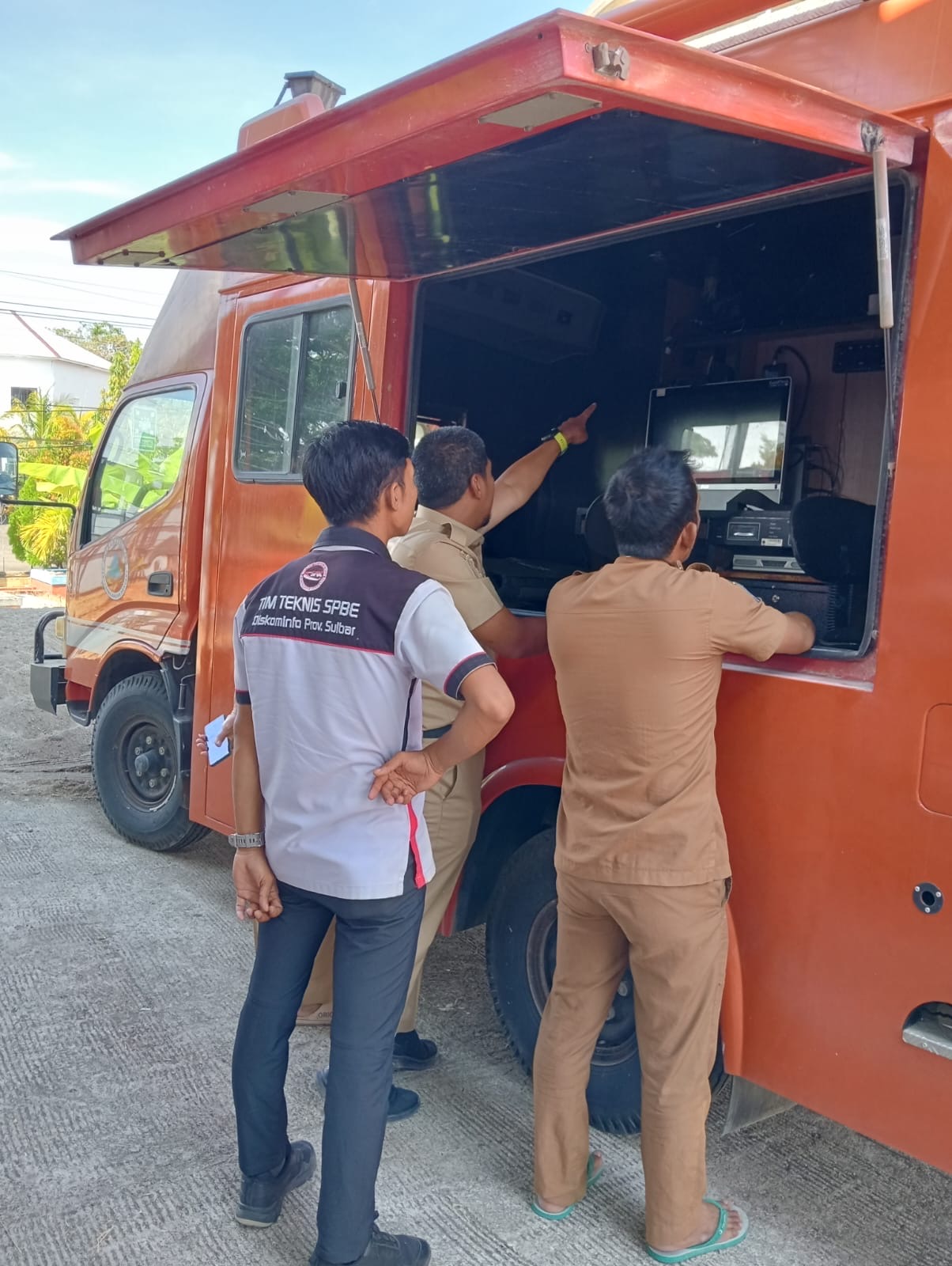BPBD Sulbar dan Kominfo Tingkatkan Sinergitas Layanan Informasi Kebencanaan
