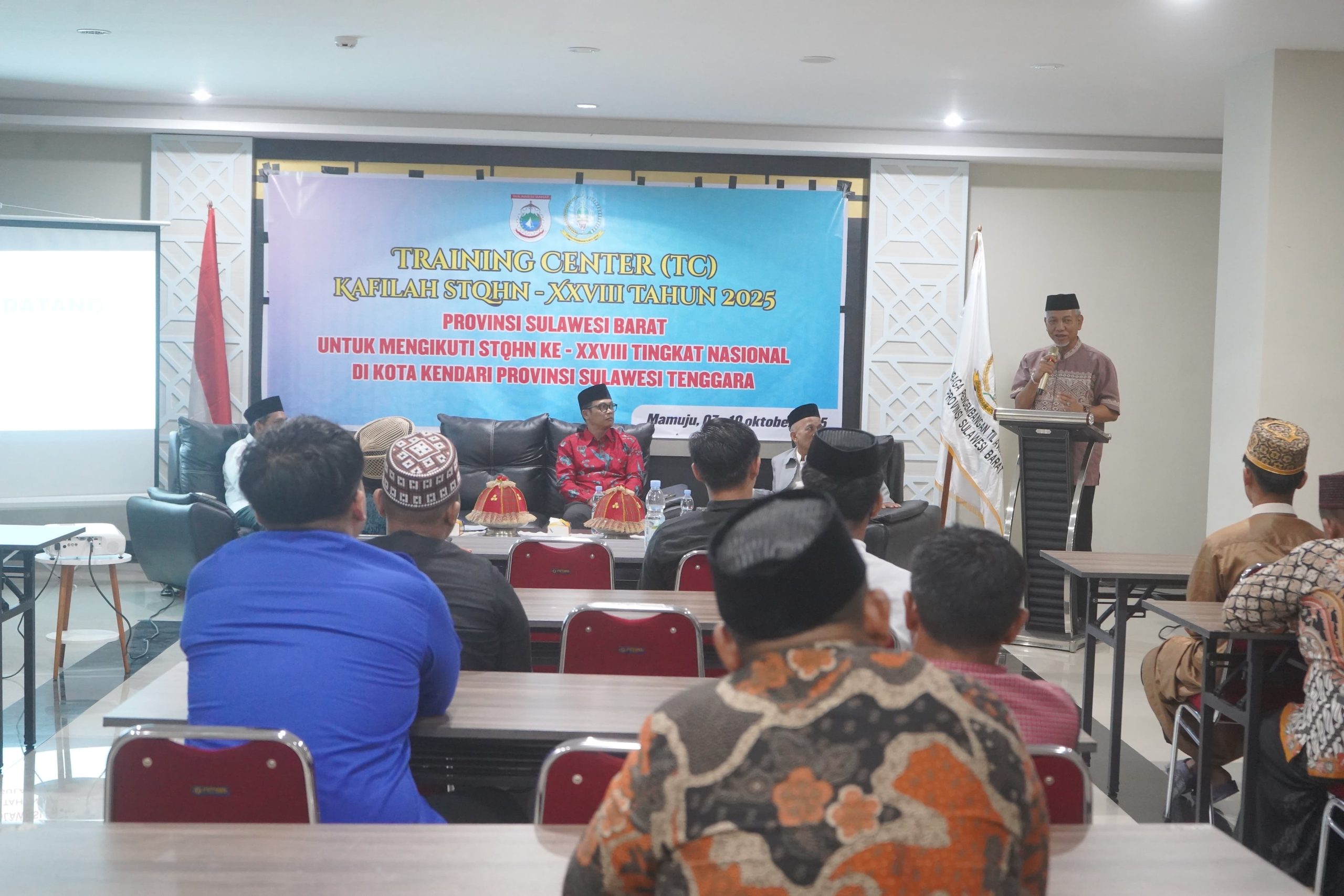Peserta STQHN XXVII Sulbar Gelar TC Jelang Pemberangkatan