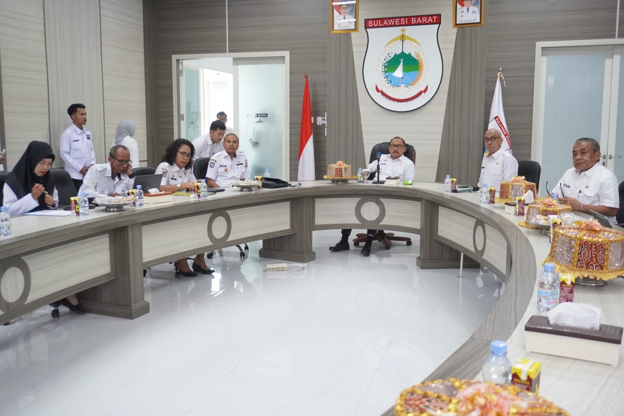 Pemprov Sulbar Siap Dukung Pemeriksaan Ketahanan Pangan