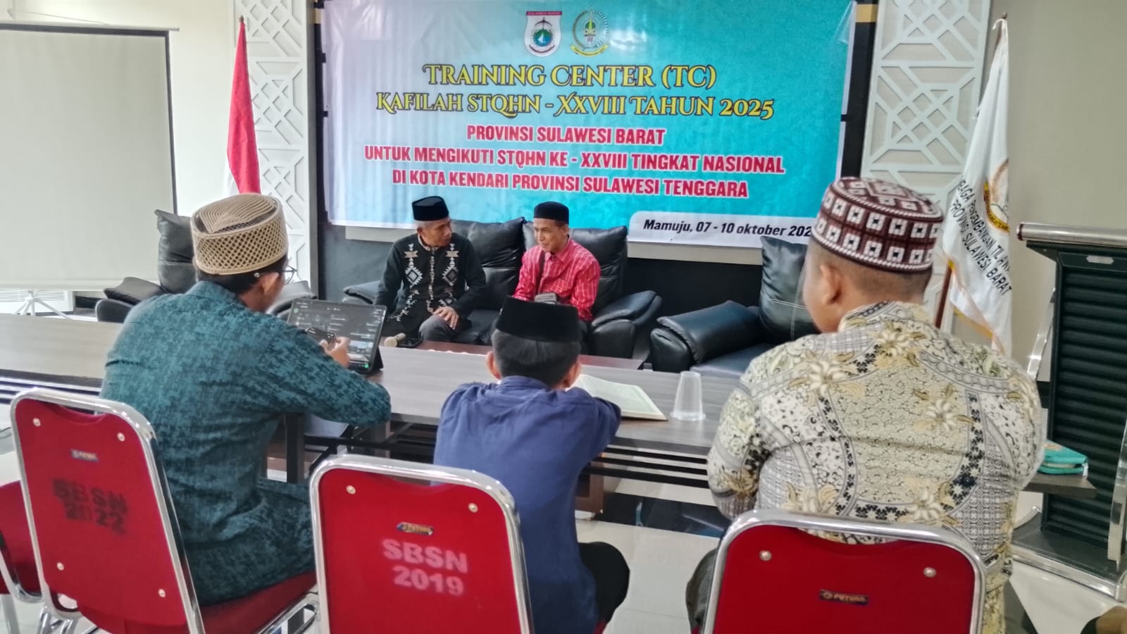 Hari Pertama, Tujuh Peserta STQH Sulbar Ikuti TC