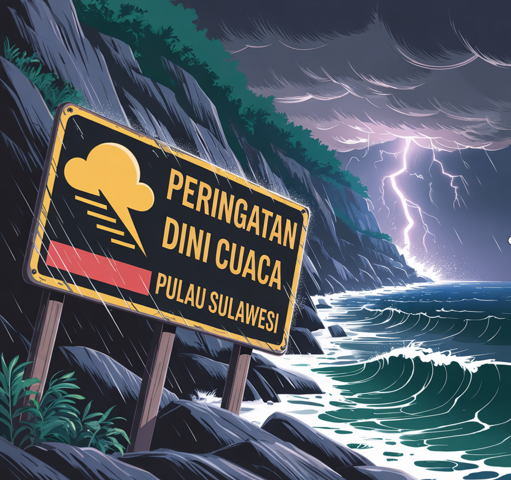 Peringatan Dini Cuaca dan Iklim Provinsi Sulbar Periode Dasarian I Oktober 2025
