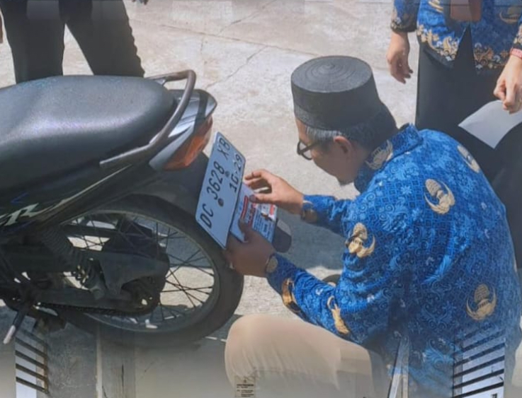 BPKPD Gencarkan Sosialisasi dan Aksi Tempel Kendaraan
