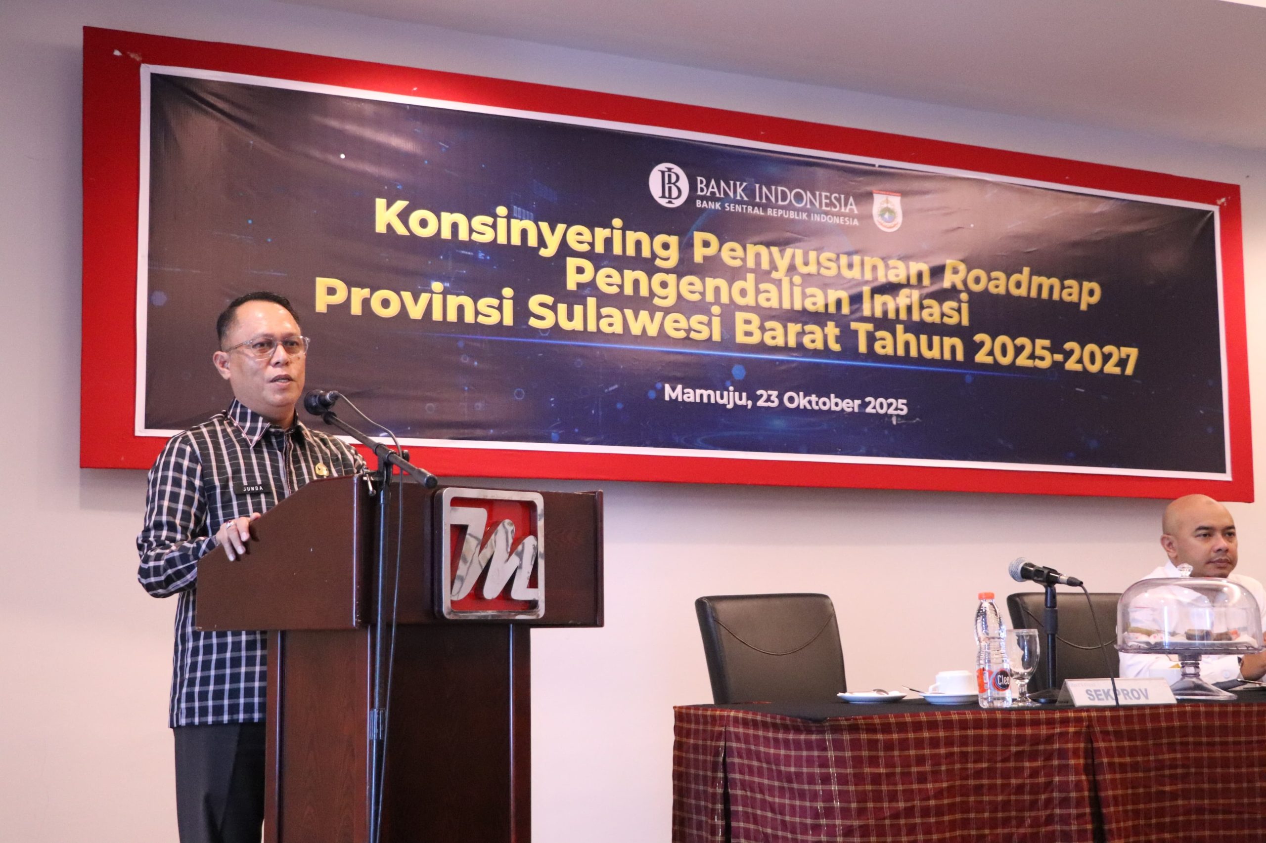 Sulbar Susun Roadmap Pengendalian Inflasi 2025–2027
