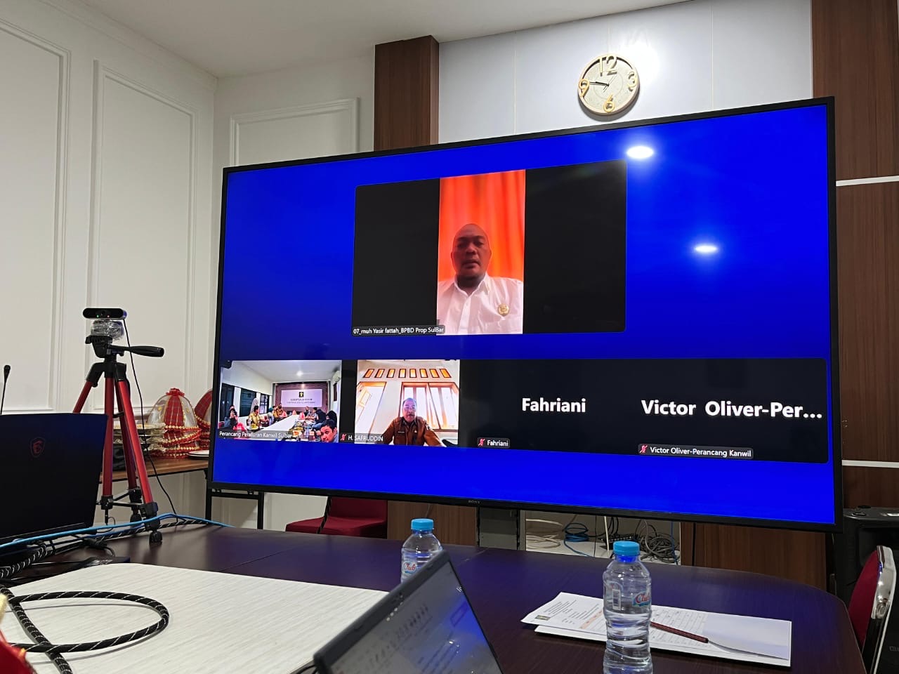 Bahas Ranpergub RPB 2025-2029, BPBD Sulbar Perkuat Dasar Penanggulangan Bencana