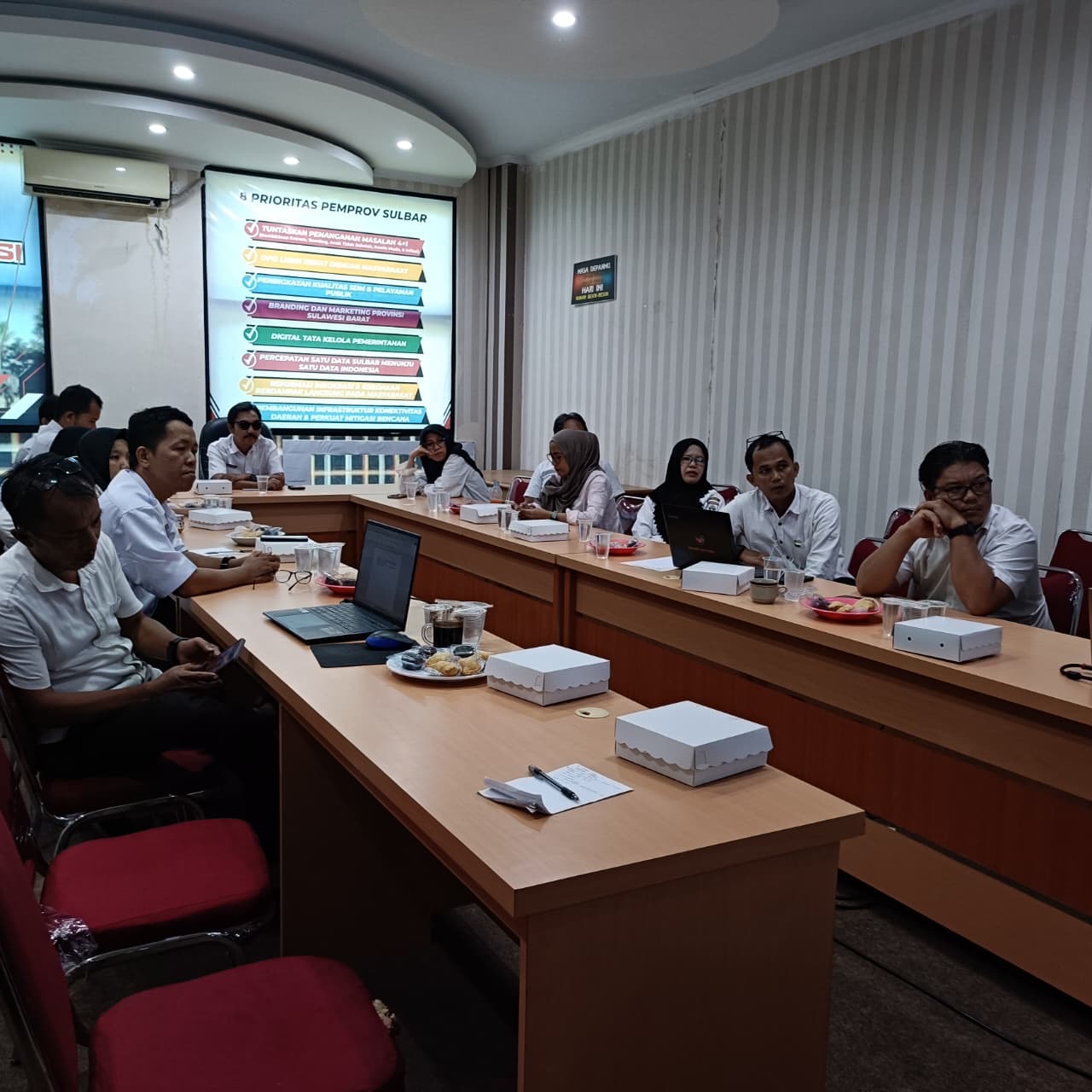 Pembahasan Indikator Kinerja, Biro Organisasi Setda Sulbar Dorong Pengukuran Kinerja Lebih Objektif