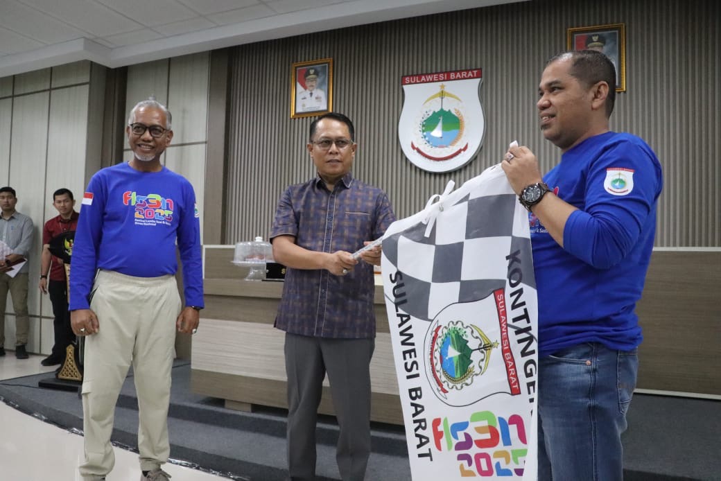 Kontingan Sulbar Siap Berkompetisi pada FLS2N Tingkat Nasional