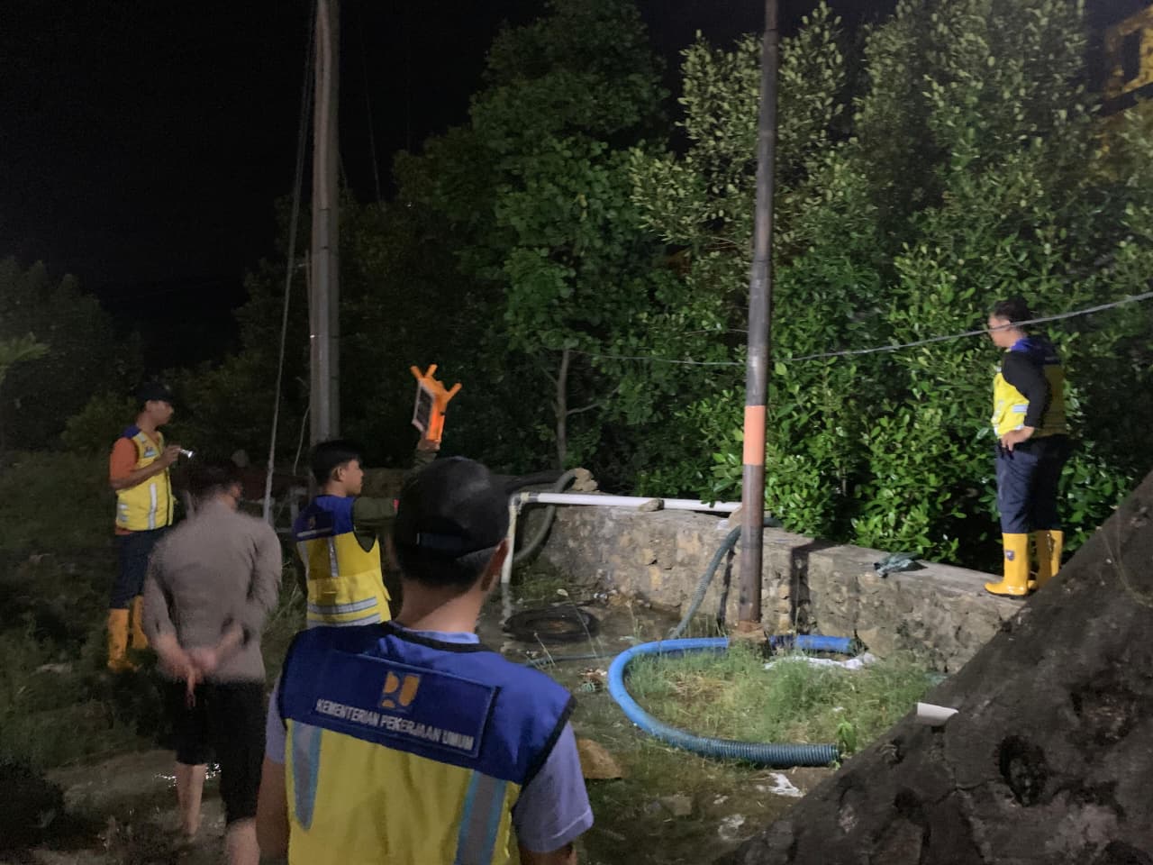 RS Bhayangkara Polda Sulbar Terdampak Banjir Rob