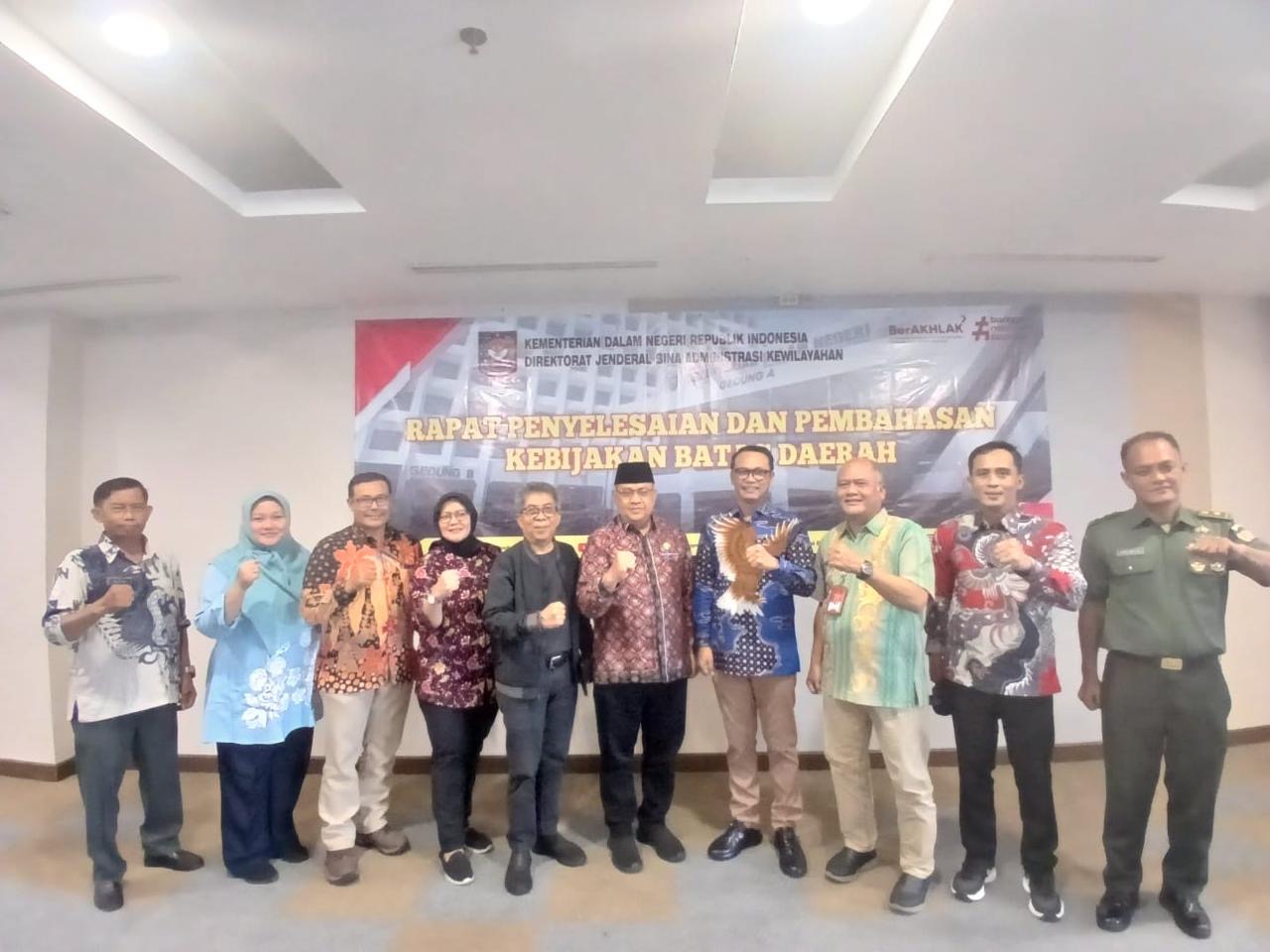 Sulbar Jemput Percepatan Penyelesaian Batas Daerah Kecamatan dan Kelurahan